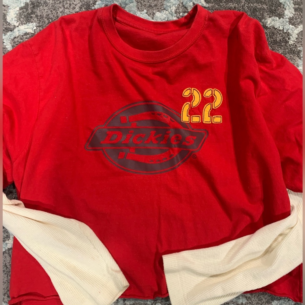 XL Dickies crop top shirt
